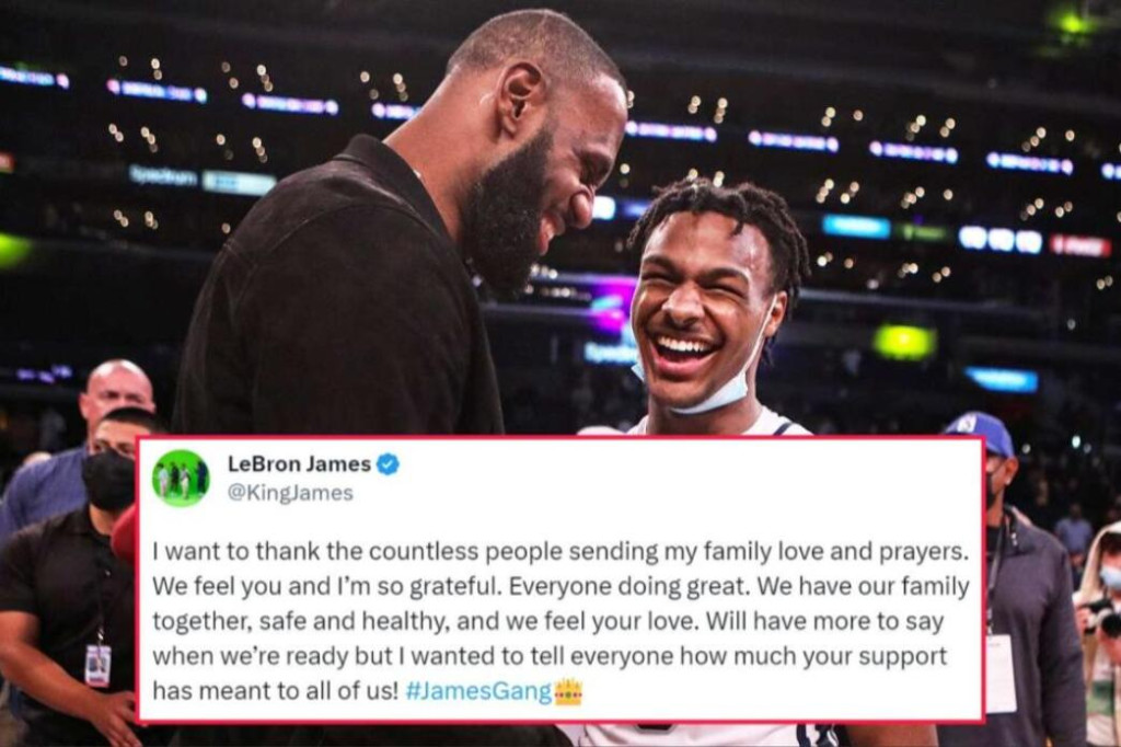 NBA / 布朗尼正式出院回家!專家稱重返賽場風險太大,詹姆斯為照顧家人可能錯過湖人訓練營!-黑特籃球-NBA新聞影音圖片分享社區