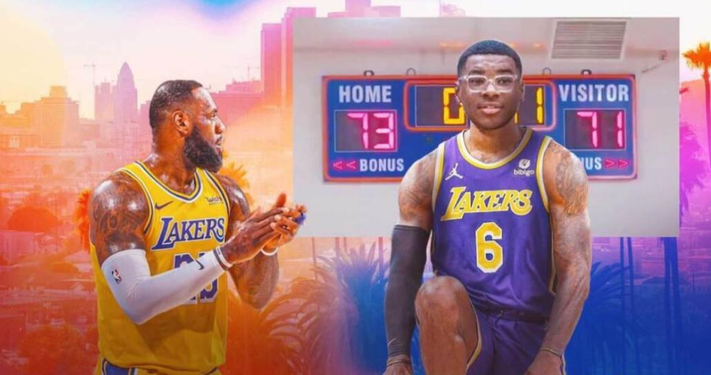 NBA / 父子同台仍有戲!詹姆斯指導布萊斯練球,布朗尼按讚,這是把希望寄託在小兒子身上?-黑特籃球-NBA新聞影音圖片分享社區