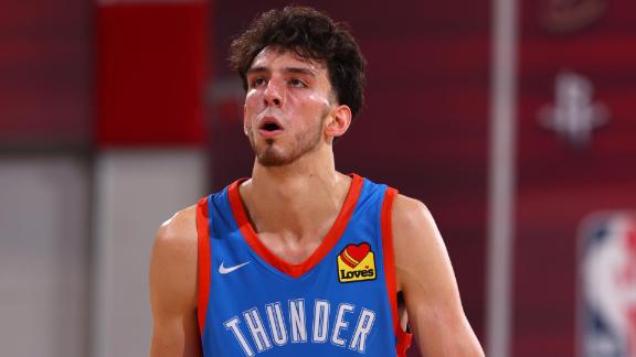 Chet Holmgren - Oklahoma City Thunder power forward - ESPN