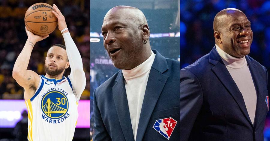 Michael Jordan texts Stephen A. Smith to settle Magic Johnson vs. Steph  Curry debate - On3