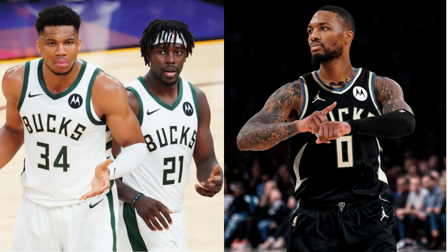 Giannis Antetokounmpo Eerily Snubbed Jrue Holiday for Damian Lillard 7 Months Before Blockbuster Trade - The SportsRush