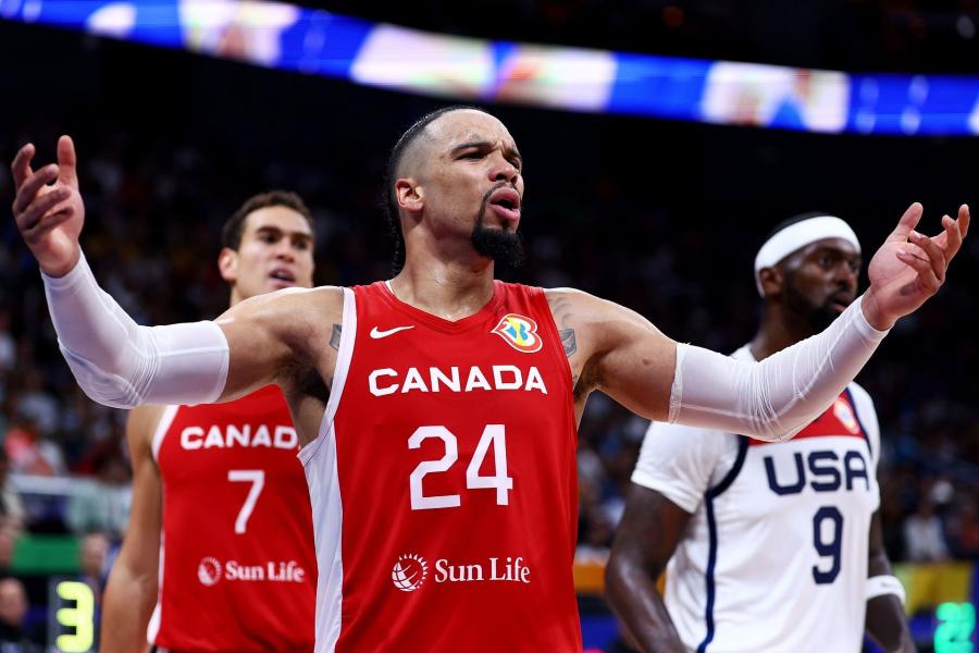 Dillon Brooks: “Dillon Brooks is Austin Reaves' father” - NBA fans felicitate Dillon Brooks as he drops 39 points to sink USA in bronze medal game