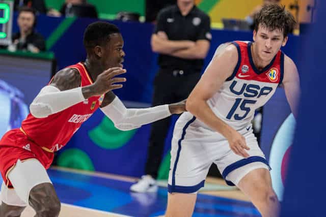 Lakers Video: Dennis Schroder & Austin Reaves Share Awesome Moment After Germany Defeats Team USA In FIBA World Cup Semifinals