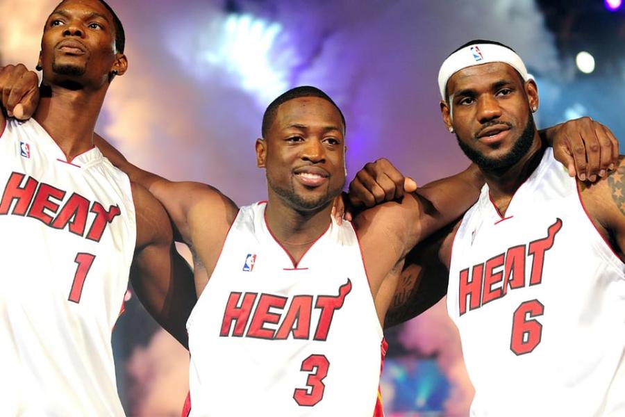 NBA Fans React LeBron James Chris Bosh Dwayne Wade Reunion | Hypebeast