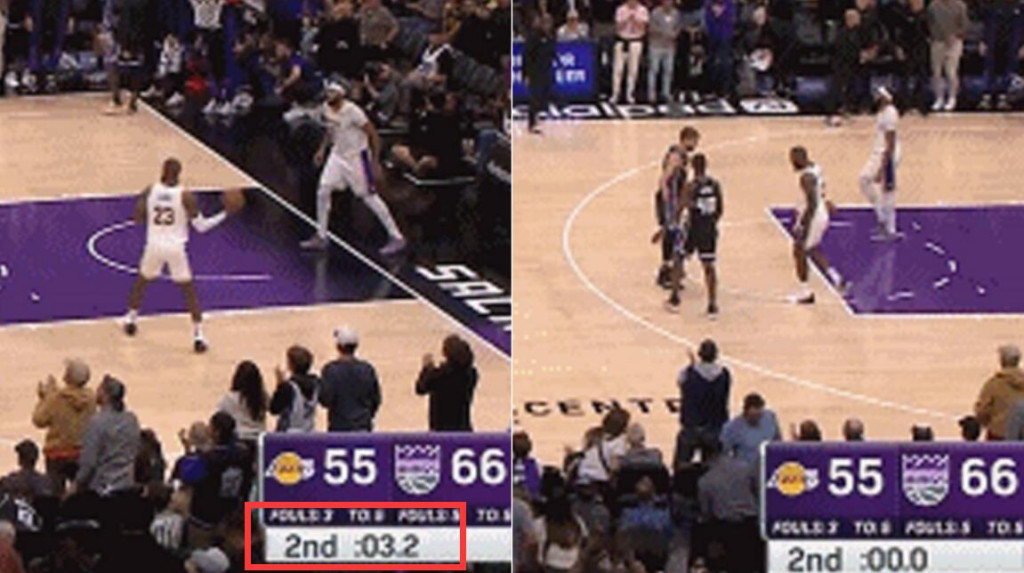NBA / 【影片】爭議!湖人上半場被吊打,詹姆斯最後3.2秒卻放棄進攻,慢悠悠運球耗完時間!-黑特籃球-NBA新聞影音圖片分享社區