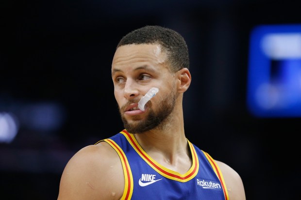 Why does Steph Curry chew his mouthguard and what do his tattoos mean? The Baby Faced Assassin explains NBA ritual | talkSPORT