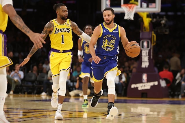 Recap: Lakers Regulars Look Good In Preseason Loss To Warriors