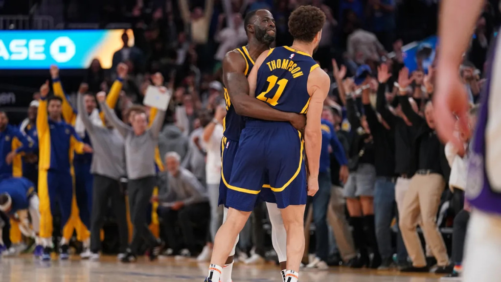 Draymond-Green-Klay-Thompson-USATSI
