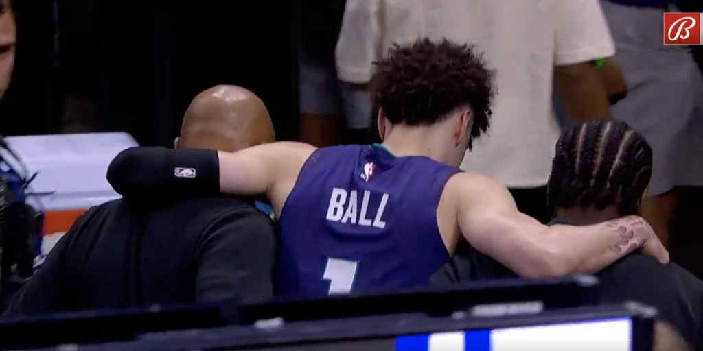 LaMelo-Ball-Hornets-blessure-27-novembre